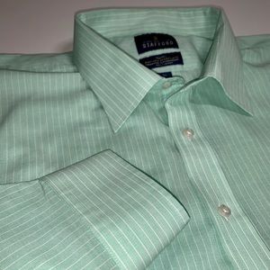 Stafford Dress Shirt Long Sleeve Size: 19 34/35